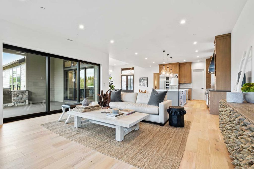 Affinity Homes | Award winning Luxury Home Design | Dutton Living room