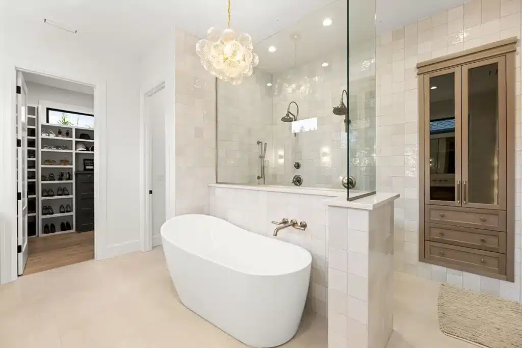 Photo of the luxury bathroom of the Elysium luxury home by Affinity Homes