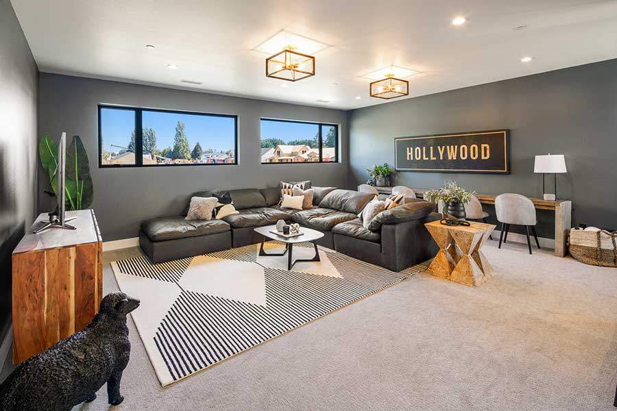 Affinity Homes entertainment area gallery