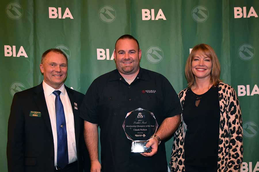 Chuck Neibert BIA Presidents Award