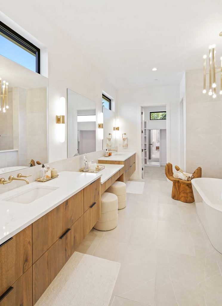 Affinity Homes | Award winning Luxury Home Design | primary suite bathroom