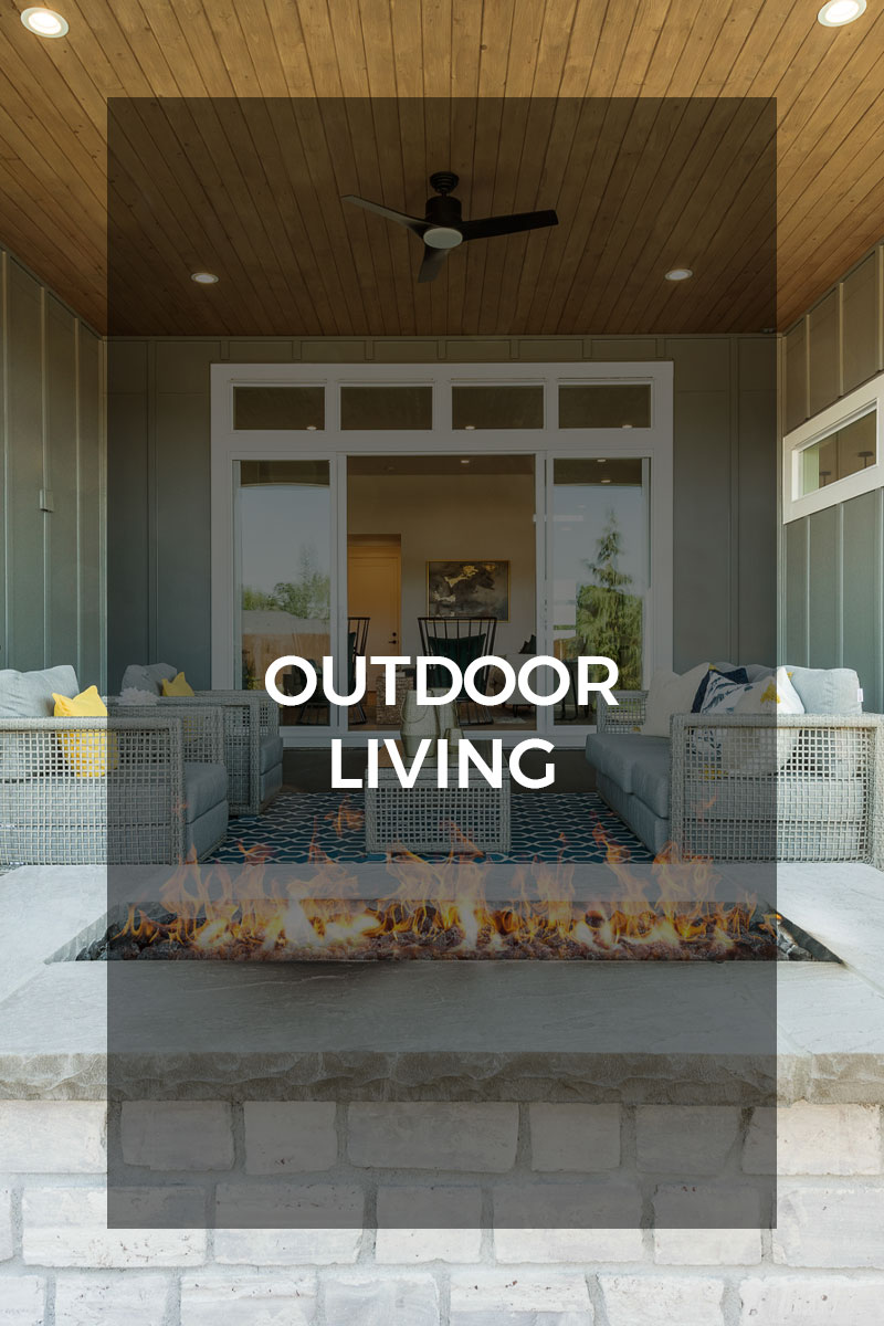 Affinity Homes Gallery of Outdoor Living Areas