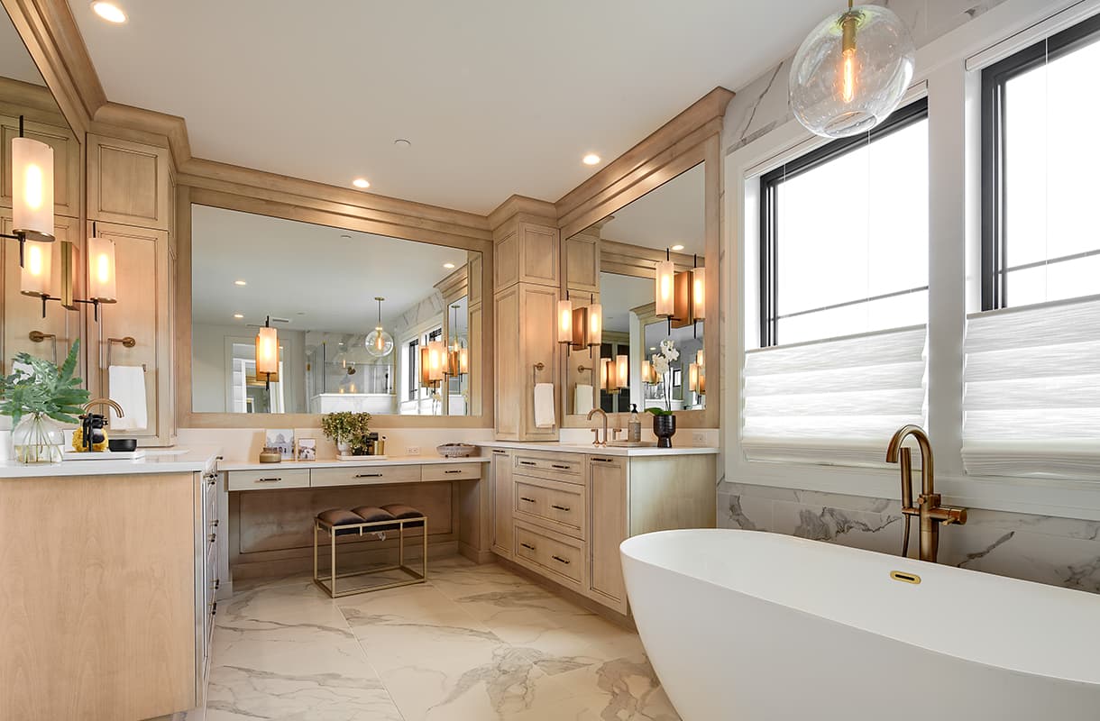 photo of a luxury bathroom suite by Affinity Homes
